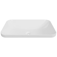 George Inset Basin 600mm Gloss White – Gloss White