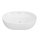 Timberline Giana Above Counter Basin 490mm Gloss White