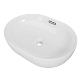 Timberline Giana Above Counter Basin 490mm Gloss White - image 2