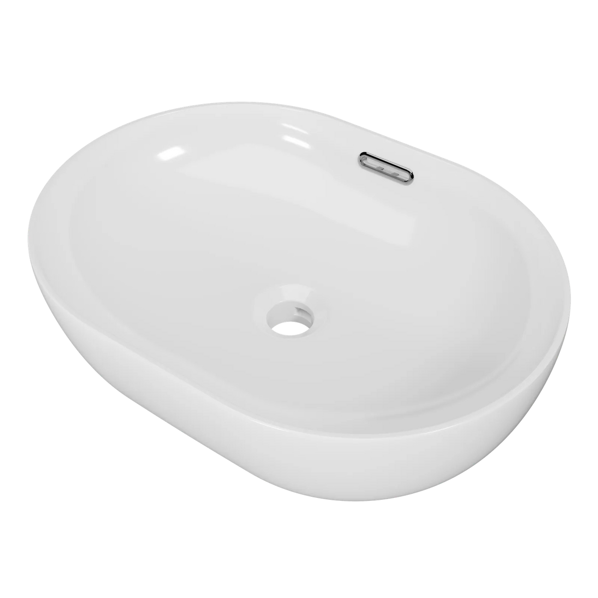 Timberline Giana Above Counter Basin 490mm Gloss White - image 2