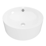 Timberline Hazel Above Counter Basin 360mm Gloss White