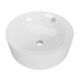 Timberline Hazel Above Counter Basin 360mm Gloss White - image 2