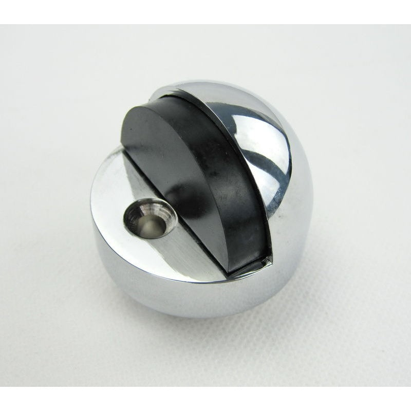 Half Moon Door Stop (High Base) Bright Chrome