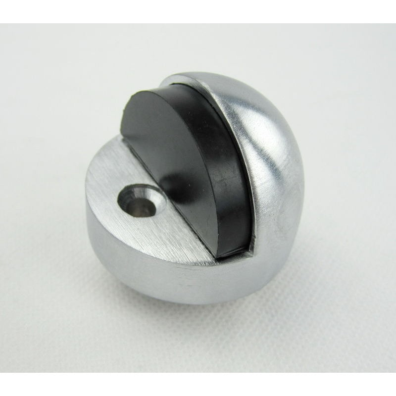 Half Moon Door Stop (High Base) Satin Chrome