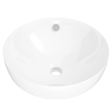 Timberline Henry Semi Inset Basin 360mm Gloss White