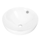 Timberline Henry Semi Inset Basin 360mm Gloss White - image 2