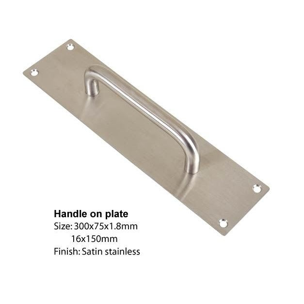 Handle On Plate 300mm