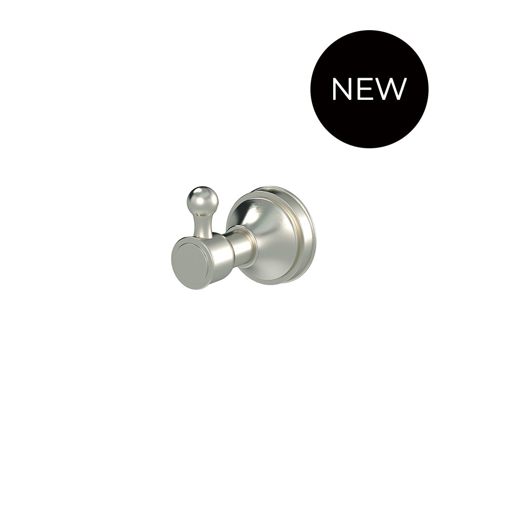 Harrington Robe Hook - front view, bathroom accessory