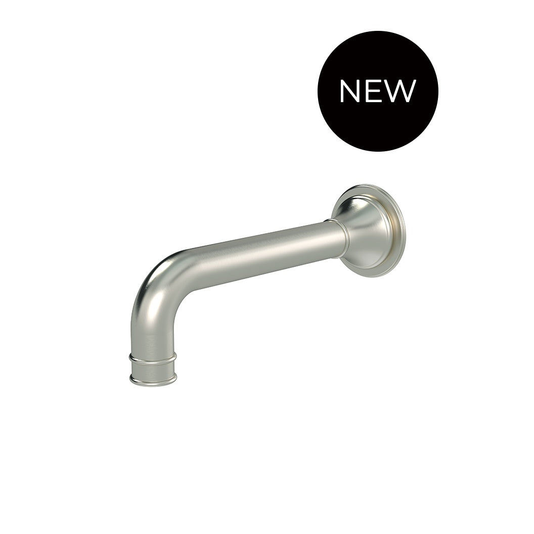Harrington Wall Spout - front view, bathroom fixture