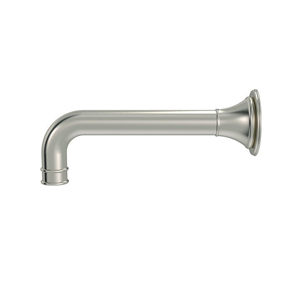 Harrington Wall Spout - close-up detail view, bathroom fixture
