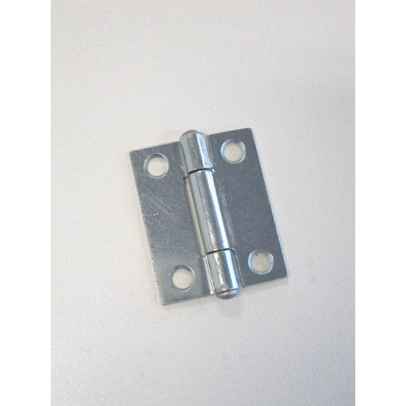 Hinge Steel Butt 35x28x1.2mm Fixed Pin Zinc Plated