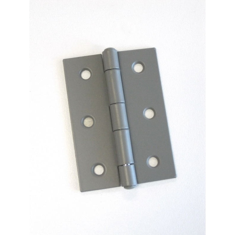 Hinge Steel Butt 70x50x1.5mm Fixed Pin Powder Coated