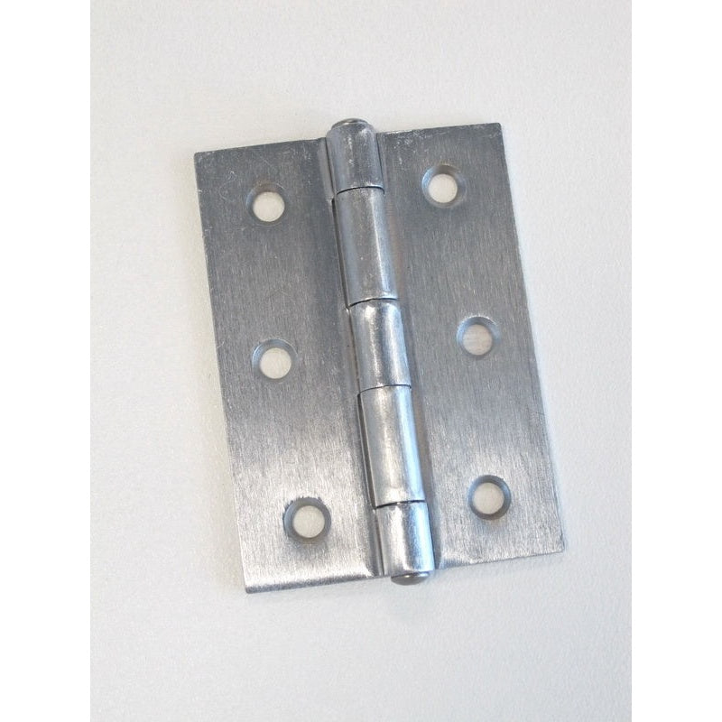 Hinge Steel Butt 70x50x1.5mm Fixed Pin Satin Chrome