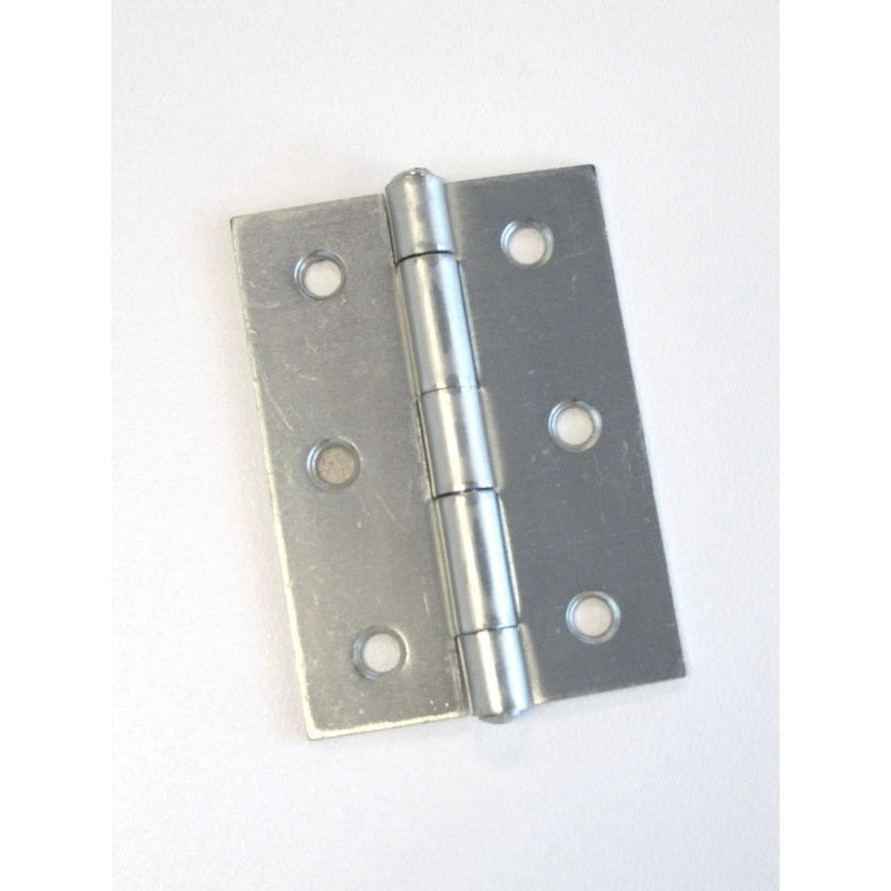 Hinge Steel Butt 70x50x1.5mm Fixed Pin Zinc Plated