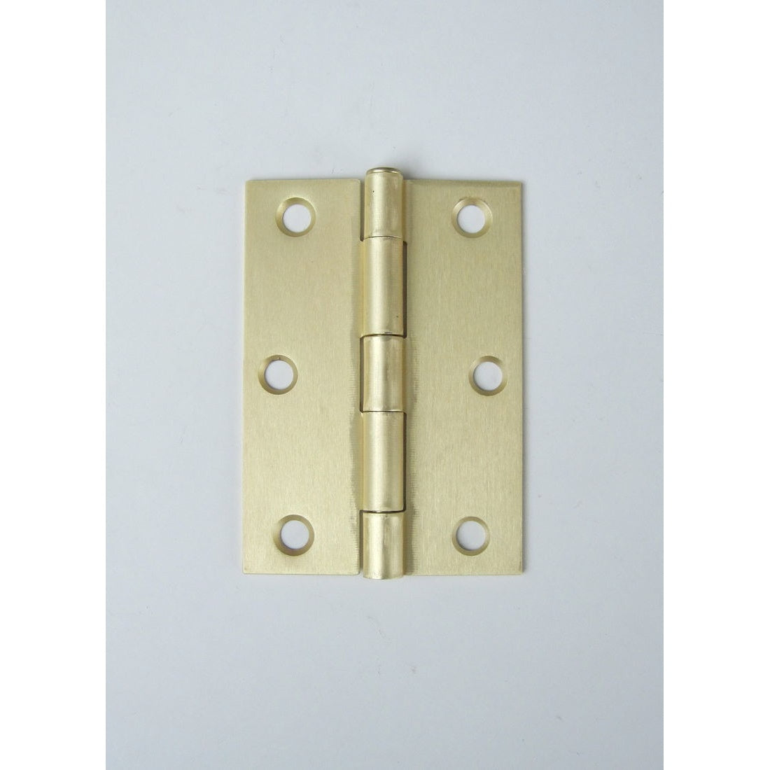 Steel Butt Hinge 85x60x1.6mm Loose Pin -Satin C Brass