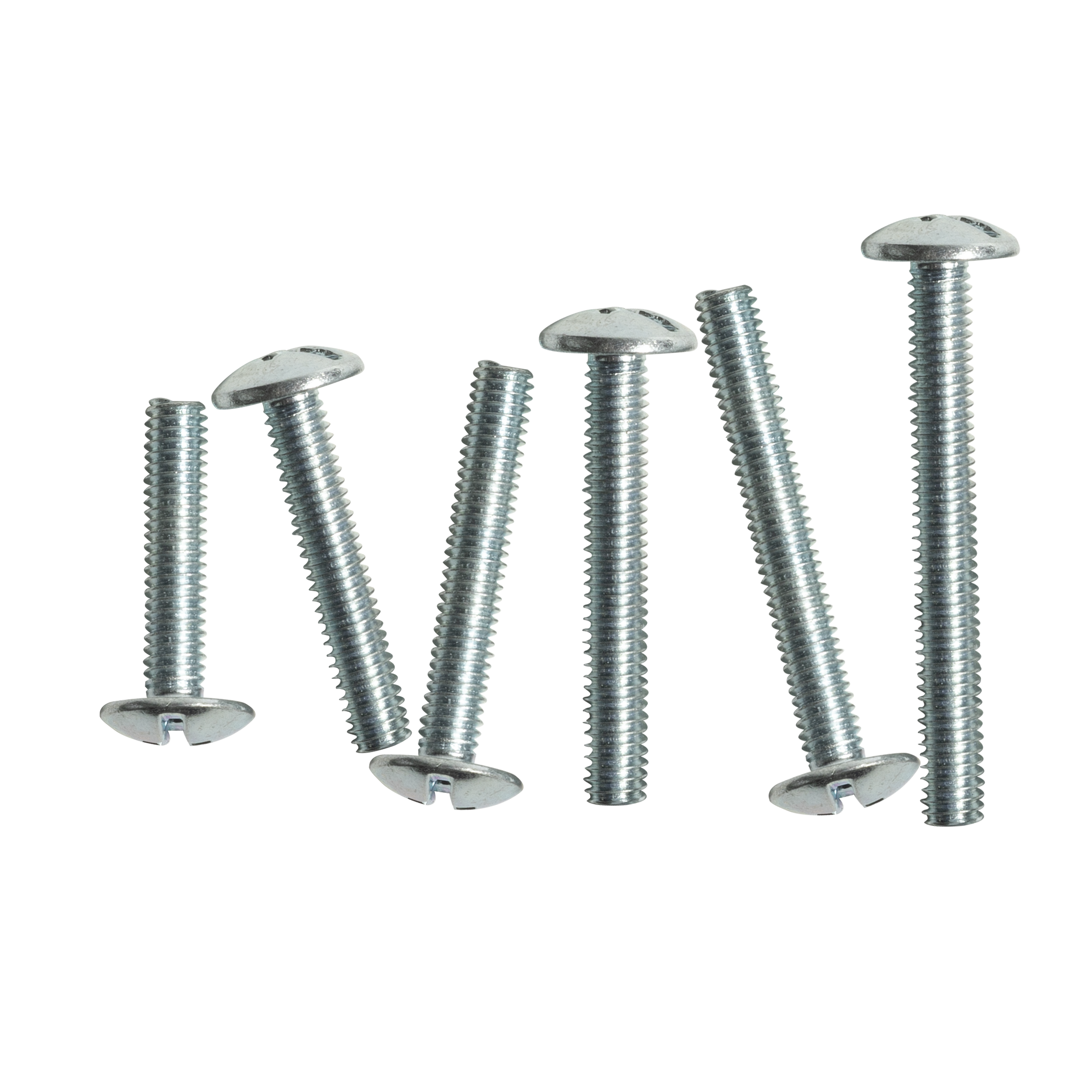 Handle Screws, Raised Head Phillips, Slotted Combination Drive, M4 x 30mm, Box of 100