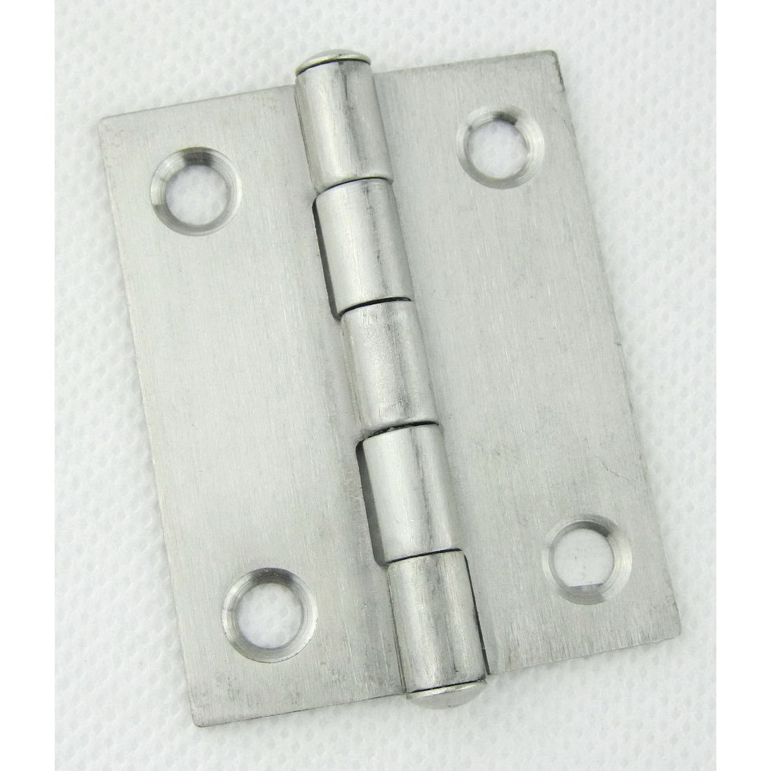 Hinge Stainless Steel 50x38x1.2mm Fixed Pin