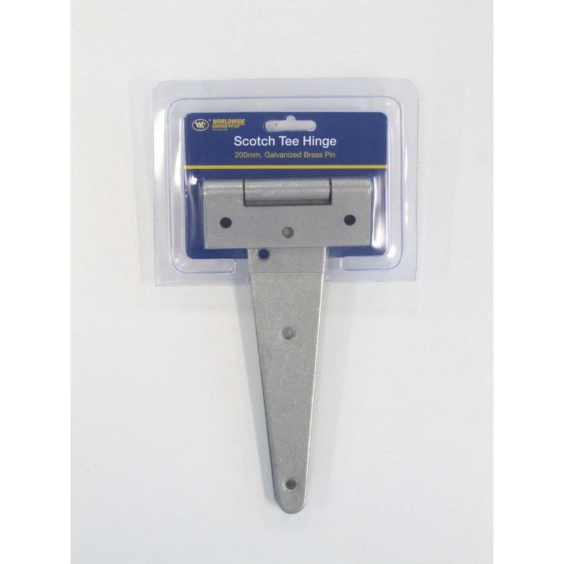 Scotch Tee Hinge Brass Pin 200mm -Galvanized