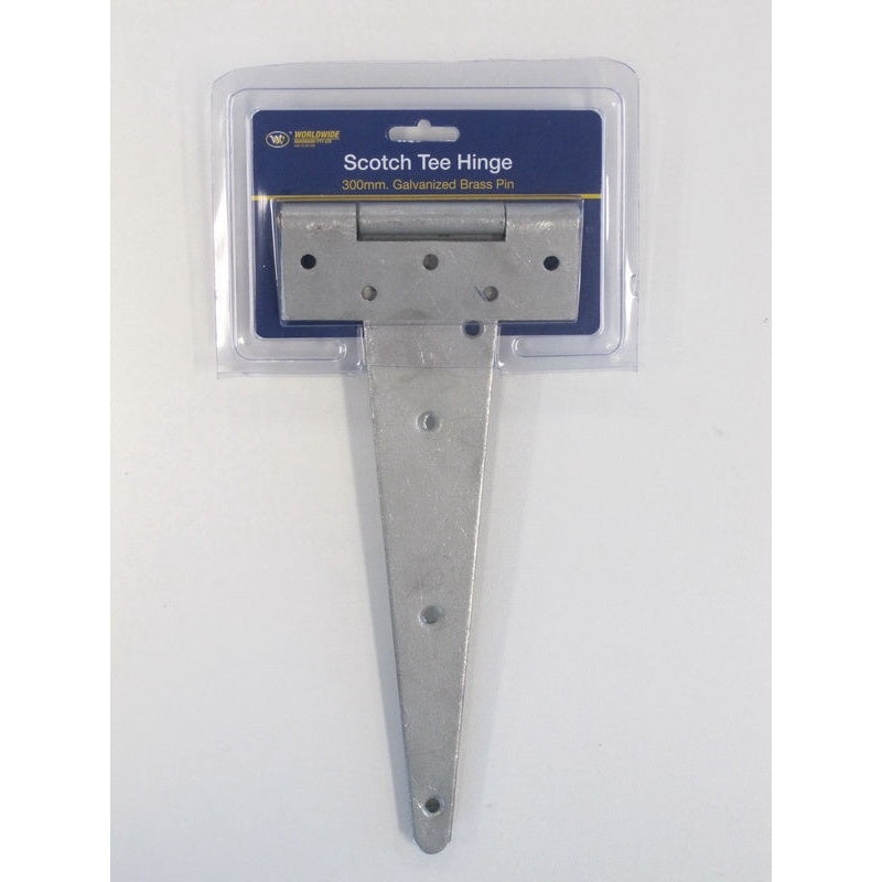 Scotch Tee Hinge Brass Pin 300mm -Galvanized
