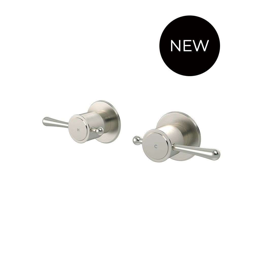 Harrington Wall Tap Set with Lever Handle