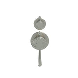 Harrington Shower divertor mixer finished parts - angled product view