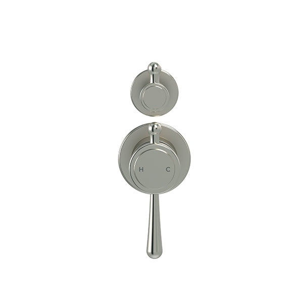 Harrington Shower divertor mixer finished parts - Brushed Nickel