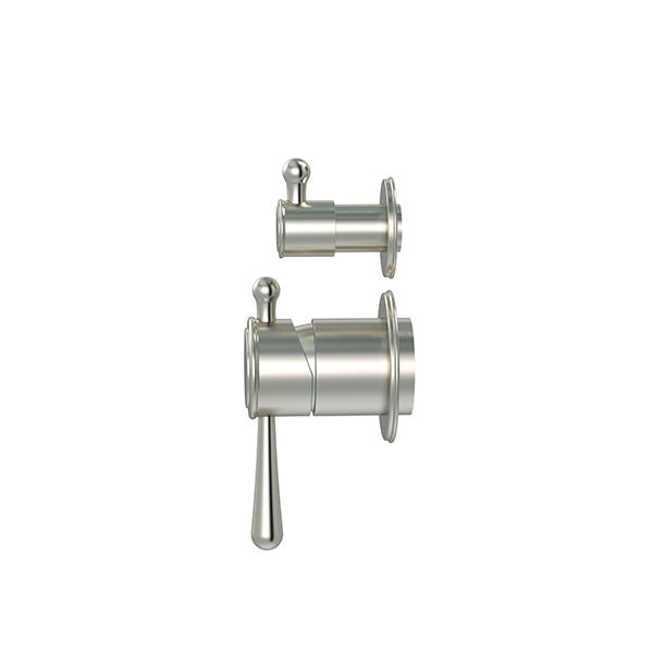 Harrington Shower divertor mixer finished parts - close-up detail view