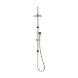 Harrington Shower Rail Set - Brushed Nickel