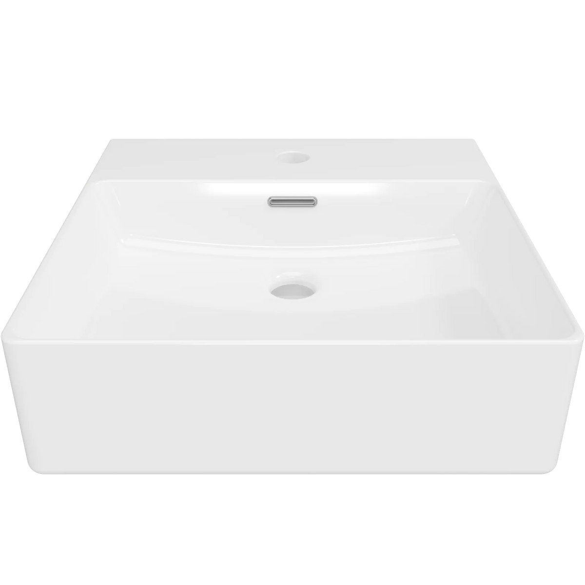Timberline Iconic Above Counter Basin 420mm Gloss White