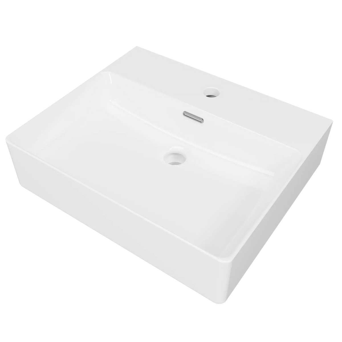Timberline Iconic Above Counter Basin 500mm Gloss White - image 2