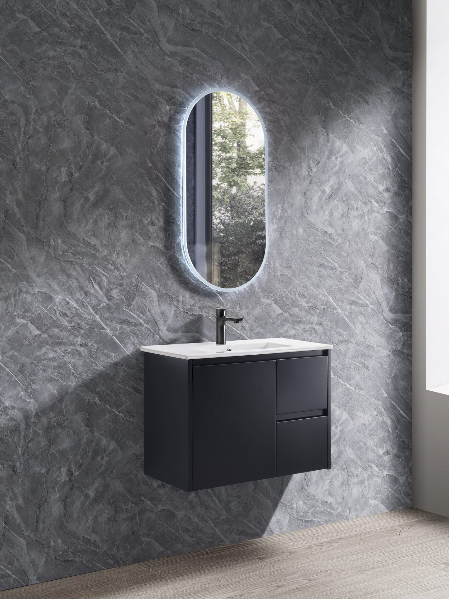 Sierra Wall Hung Collection (Matt Black, Matt Grey)