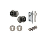 Paddington Knob - Round Rose Entrance Kit with Separate High Security Lock - entrance set configuration (12 of 18)