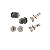 Guildford Knob - Round Rose Privacy Kit with Separate Privacy Turn