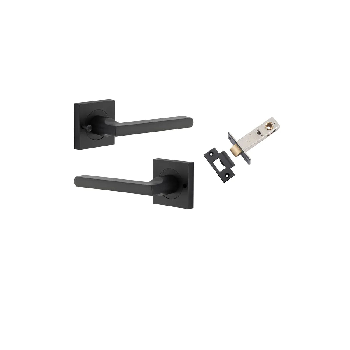 Baltimore Lever - Square Rose (Inbuilt Privacy)