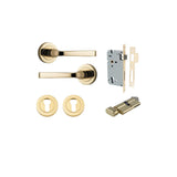 Annecy Lever - Round Rose Entrance Kit with Separate High Security Lock - entrance set configuration (14 of 18)