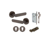 Bronte Lever - Round Rose Entrance Kit with High Security Lock - entrance set configuration (14 of 14)
