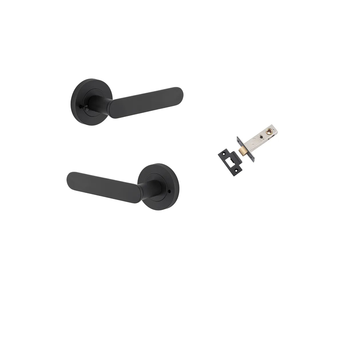 Bronte Lever - Round Rose Privacy Kit (Inbuilt Privacy)