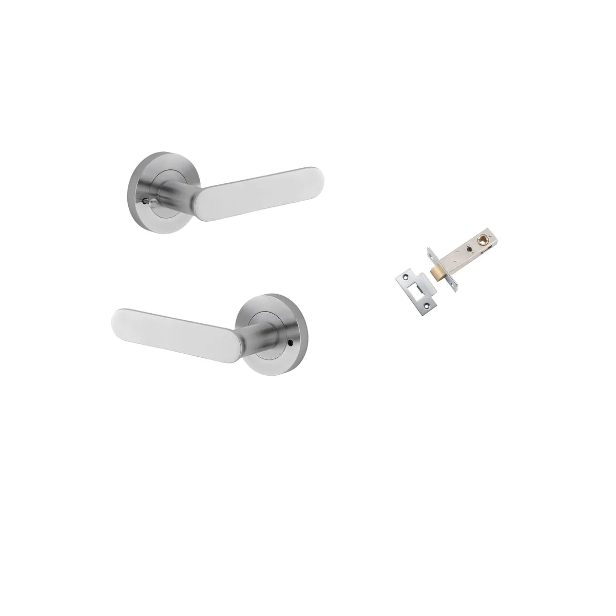 Bronte Lever - Round Rose Privacy Kit (Inbuilt Privacy)