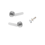 Bronte Lever - Round Rose Privacy Kit (Inbuilt Privacy)