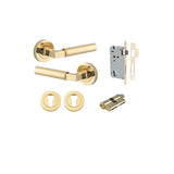 Berlin Lever - Round Rose Entrance Kit with High Security Lock - entrance set configuration (4 of 14)