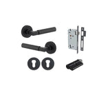 Berlin Lever - Round Rose Entrance Kit with High Security Lock - entrance set configuration (3 of 14)