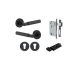 Berlin Lever - Round Rose Entrance Kit with High Security Lock - entrance set configuration (10 of 14)