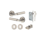 Berlin Lever - Round Rose Entrance Kit with High Security Lock - entrance set configuration (6 of 14)