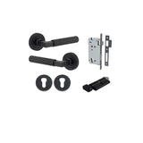Brunswick Lever - Round Rose Entrance Kit with High Security Lock - entrance set configuration (9 of 12)