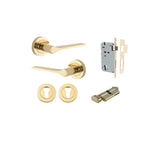 Como Lever - Round Rose Entrance Kit with High Security Lock - entrance set configuration (11 of 14)