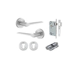 Como Lever - Round Rose Entrance Kit with High Security Lock - entrance set configuration (2 of 14)