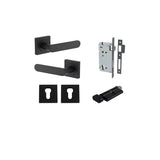 Bronte Lever - Square Rose Entrance Kit with High Security Lock - entrance set configuration (10 of 14)