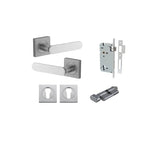 Bronte Lever - Square Rose Entrance Kit with High Security Lock - entrance set configuration (9 of 14)