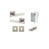 Bronte Lever - Square Rose Entrance Kit with High Security Lock - entrance set configuration (13 of 14)