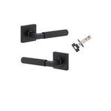 Brunswick Lever - Square Rose Passage Kit